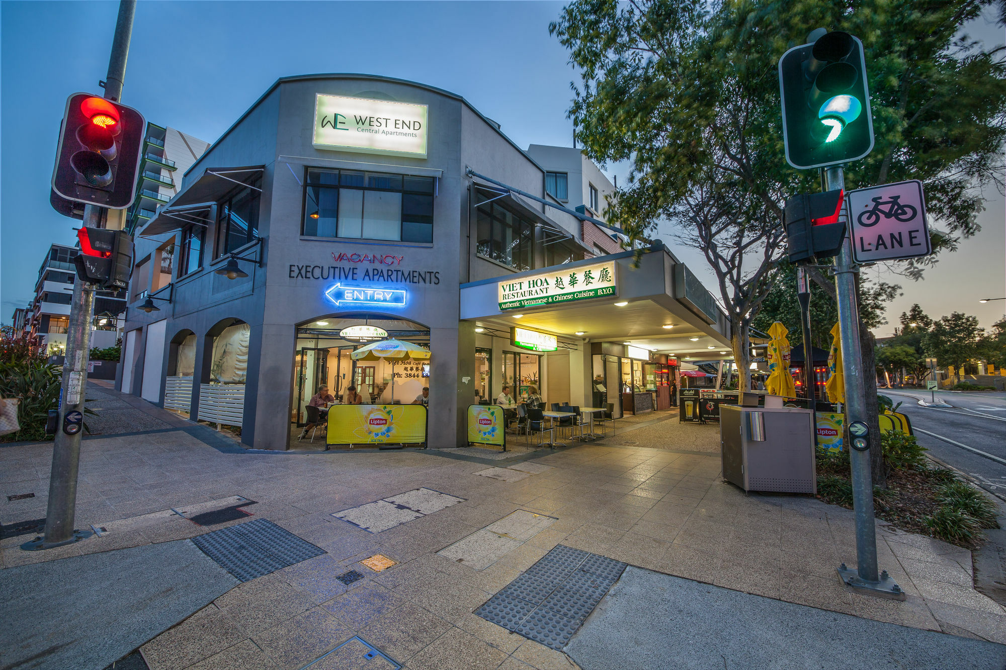בריסביין West End Central Apartments מראה חיצוני תמונה